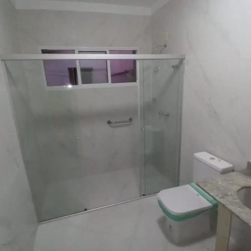 Banheiro marmorizado: depois da obra